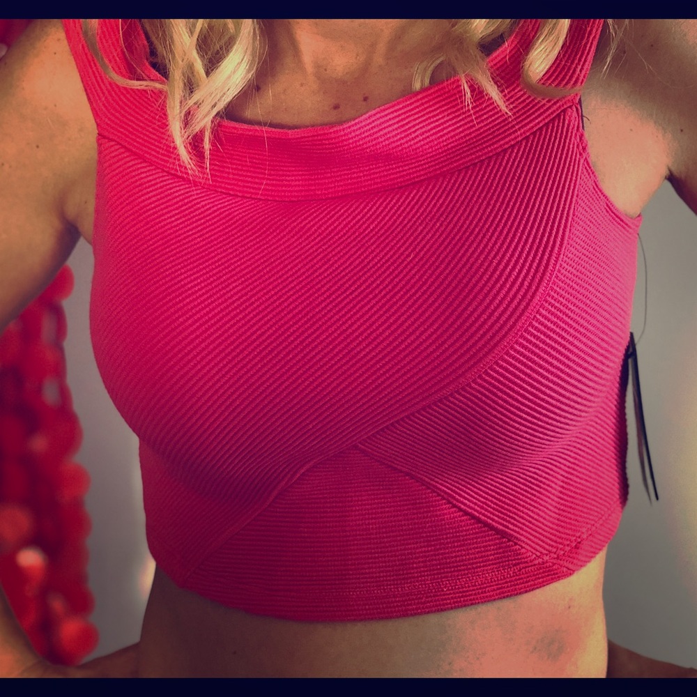 Pinks crop top